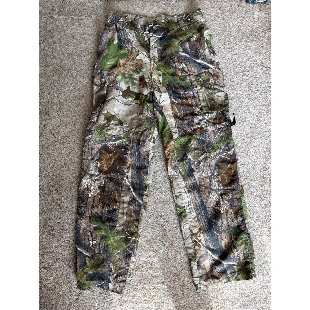 Game Winner Realtree Camo Cargo Pants Zip Off Legs Youth XL